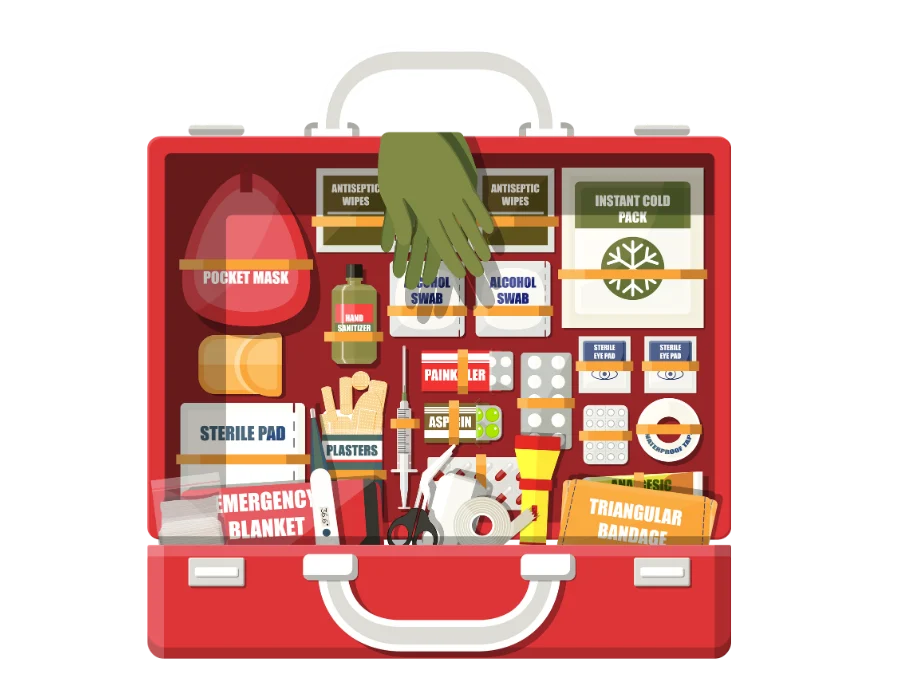 trousse de secours pour la Guyane